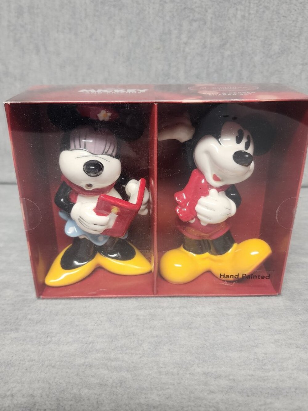 Mickey and Minnie Salt and Pepper Shakers